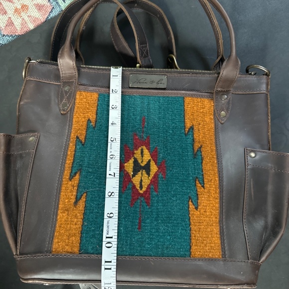 OOAK Nena & Co convertible leather bag/backpack main image 6